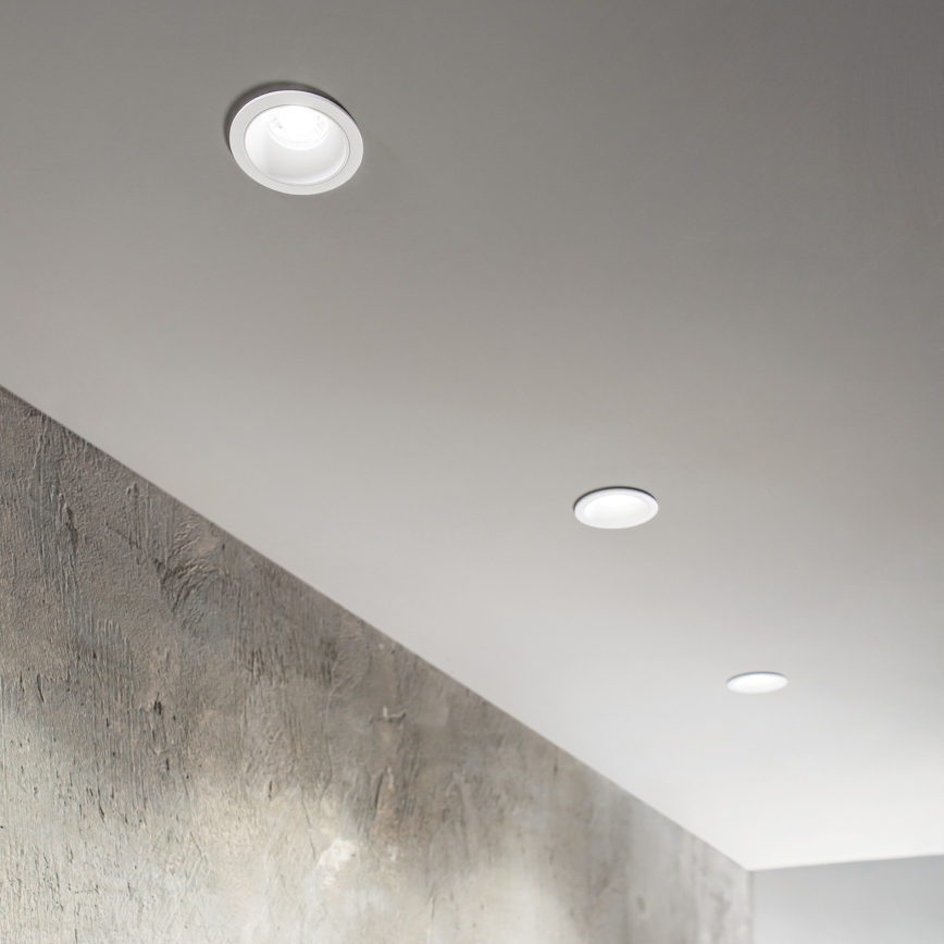 Ideal Lux - luminaire encastré GAME TRIM LED/11W/230V 2700K IRC 90 Ø 8,5 cm IP40 blanc