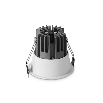 Ideal Lux - Luminaire LED encastré GAME TRIM LED/11W/230V 3000K CRI 90 Ø 8,5 cm IP40 noir/blanc