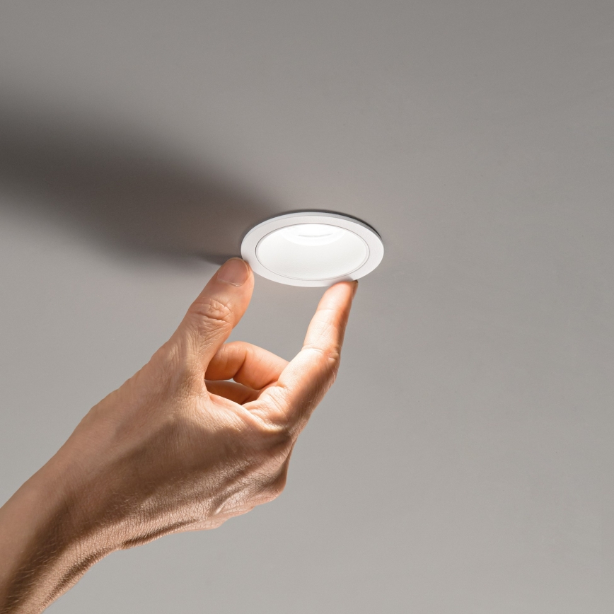 Ideal Lux - Plafonnier encastré LED GAME TRIM LED/5,5W/230V 3000K IRC 90 Ø 5,8 cm blanc