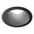 Ideal Lux - Luminaire encastré LED pour salle de bains GAME TRIM LED/11W/230V 3000K IRC 90 Ø 8,5 cm IP65 noir