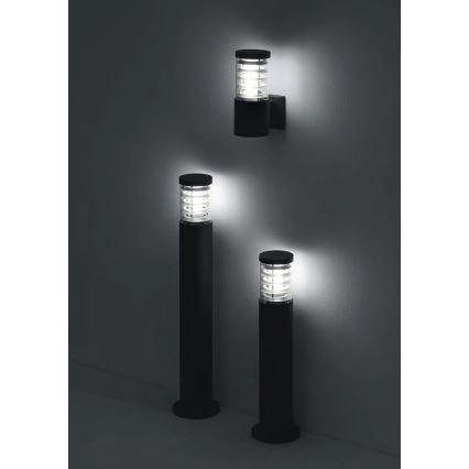Ideal Lux - Luminaire extérieur TRONCO 1xE27/42W/230V 60 cm IP65 gris