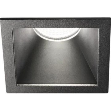 Ideal Lux - Luminaire LED encastré GAME TRIM LED/11W/230V 3000K CRI 90 8,4x8,4 cm IP40 noir