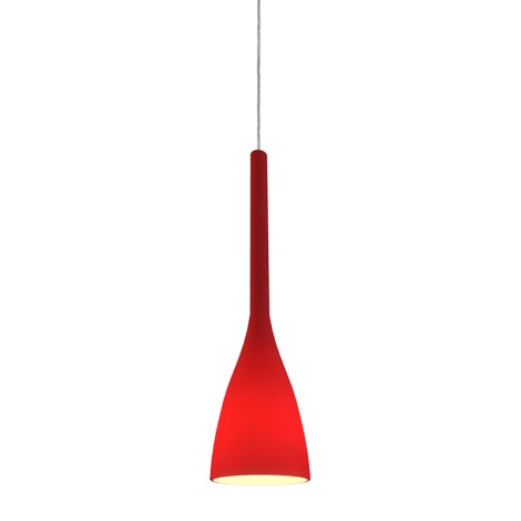 Ideal Lux - Lustre 1xE14/40W/230V rouge