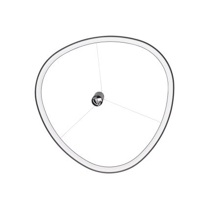 Ideal Lux - Suspension LED sur câble GEMINI LED/36W/230V 4000K Ø 42,5 cm IRC 90 noir