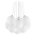 Ideal Lux - Lustre suspendu sur câble MAPA 11xE14/40W/230V Ø 58 cm blanc