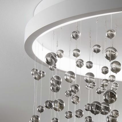 Ideal Lux - Plafonnier à intensité variable ARMONY LED/56W/230V CRI 90 d. 60 cm blanc