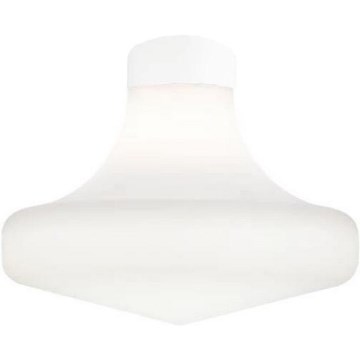 Ideal Lux - Plafonnier d'extérieur CLIO 1xE27/42W/230V IP44 blanc