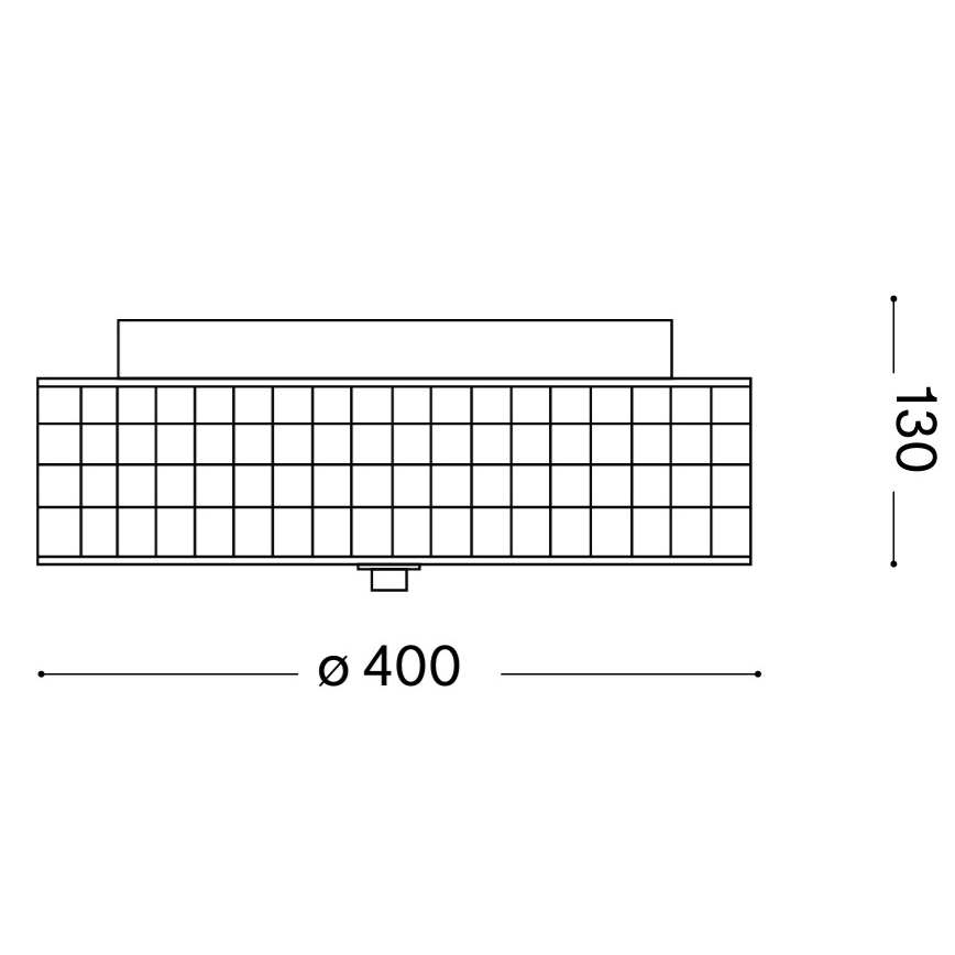 Ideal Lux - Plafonnier en cristal 6xG9/40W/230V
