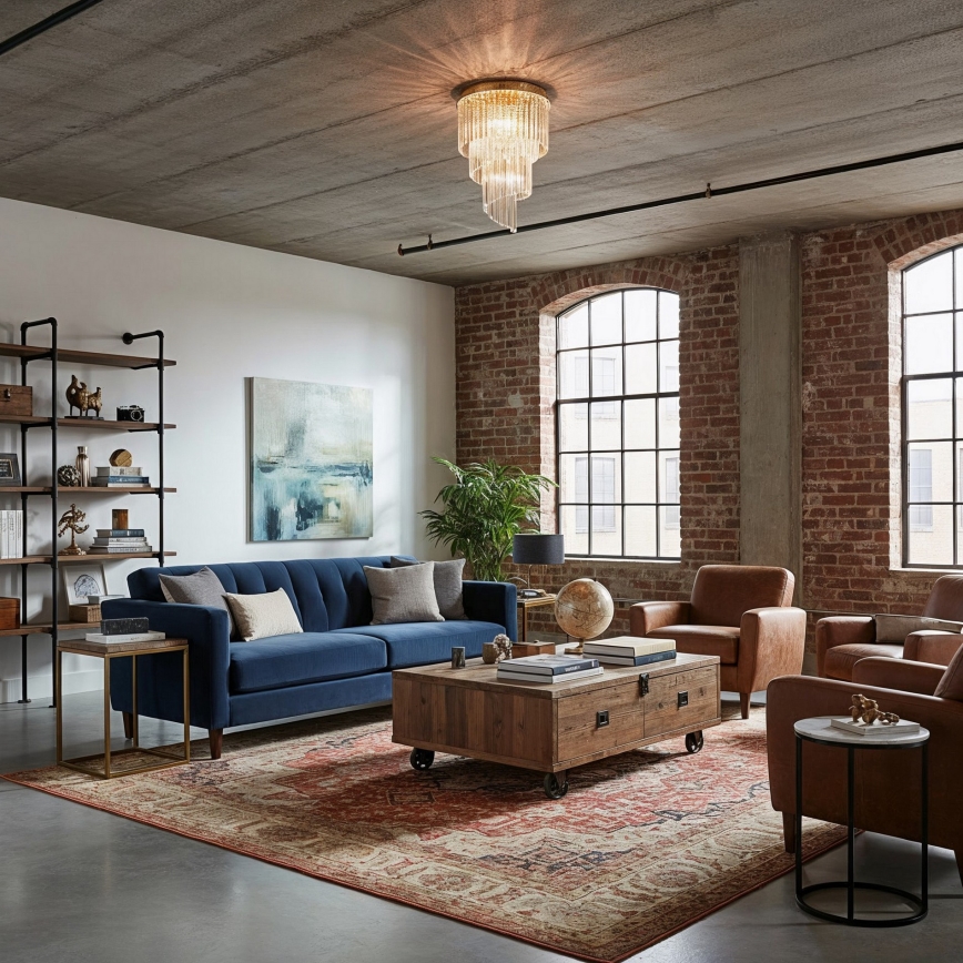 Ideal Lux - Plafonnier en cristal CARLTON 12xE14/40W/230V d. 50 cm doré