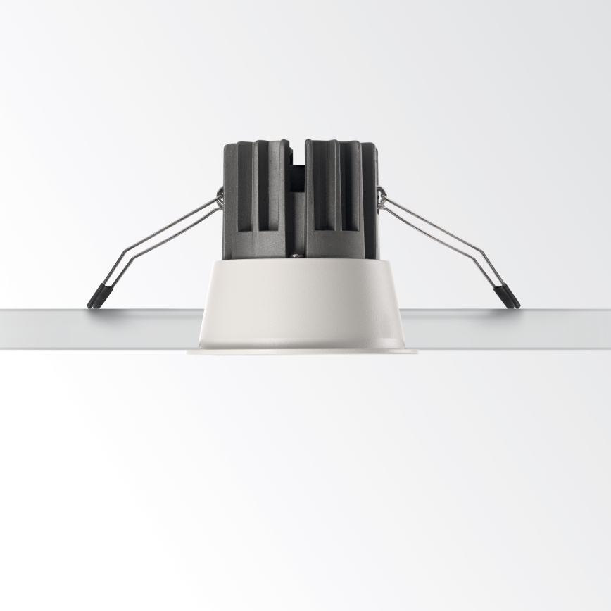 Ideal Lux - Luminaire encastré LED GAME TRIM LED/11W/230V 3000K CRI 90 Ø 8,5 cm IP40 doré/blanc