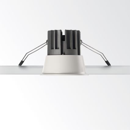 Ideal Lux - Plafonnier LED encastré pour salle de bains GAME TRIM LED/11W/230V 3000K IRC 90 Ø 8,5 cm IP65 blanc