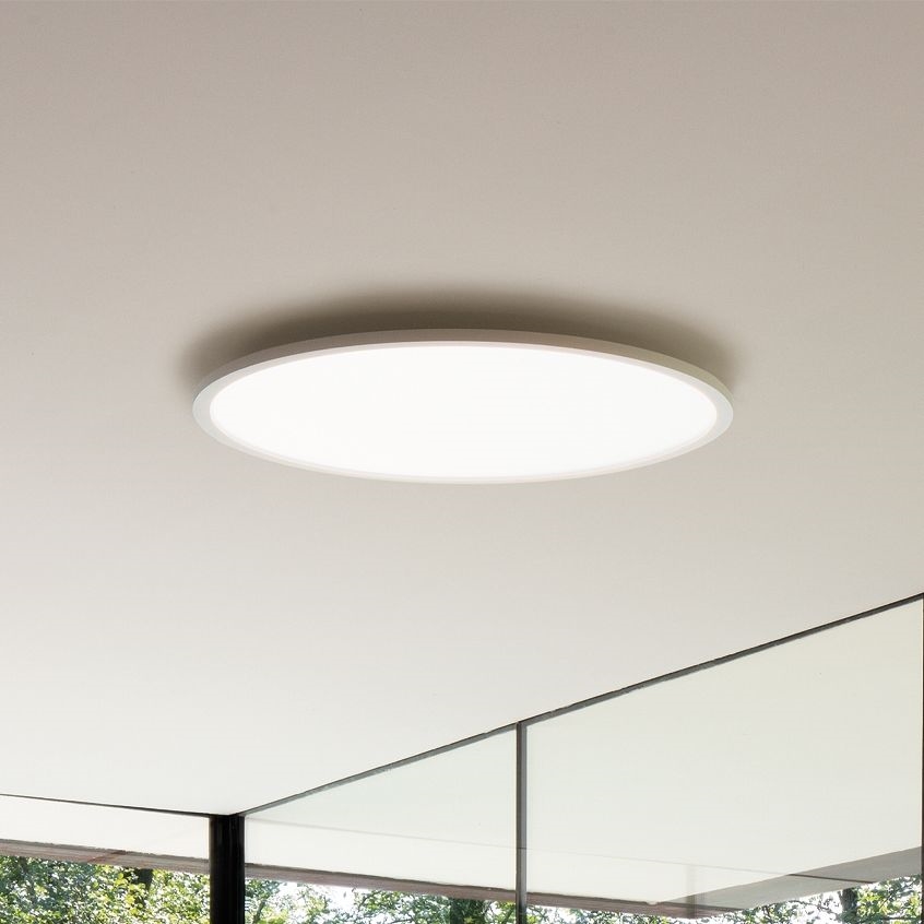Ideal Lux - Plafonnier FLY LED/26W/230V 2700K d. 45 cm CRI 90 IP40 blanc