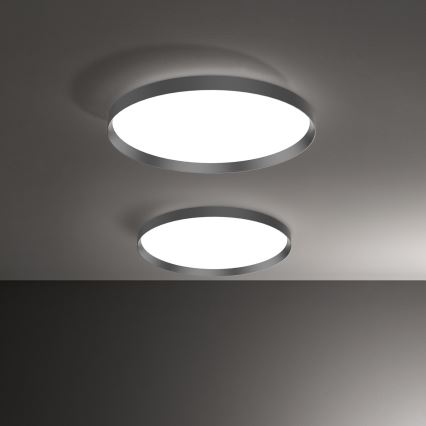 Ideal Lux - Plafonnier FLY LED/26W/230V 2700K d. 45 cm CRI 90 IP40 noir
