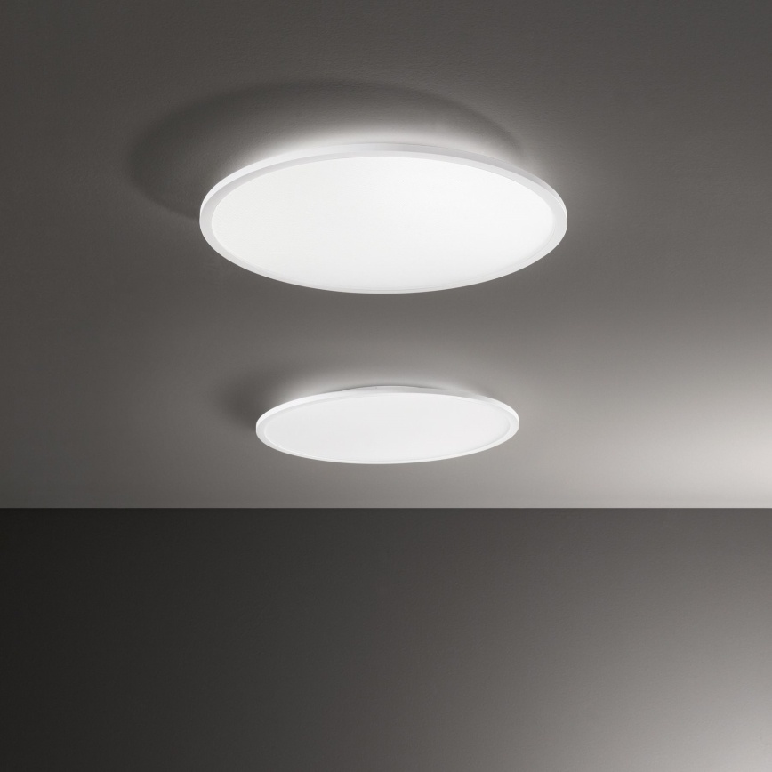 Ideal Lux - Plafonnier FLY LED/26W/230V 2700K d. 45 cm CRI 90 IP40 blanc
