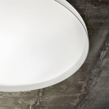 Ideal Lux - Plafonnier FLY LED/26W/230V 2700K d. 45 cm CRI 90 IP40 blanc