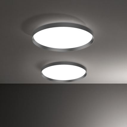 Ideal Lux - Plafonnier FLY LED/53W/230V 2700K d. 60 cm CRI 90 IP40 noir