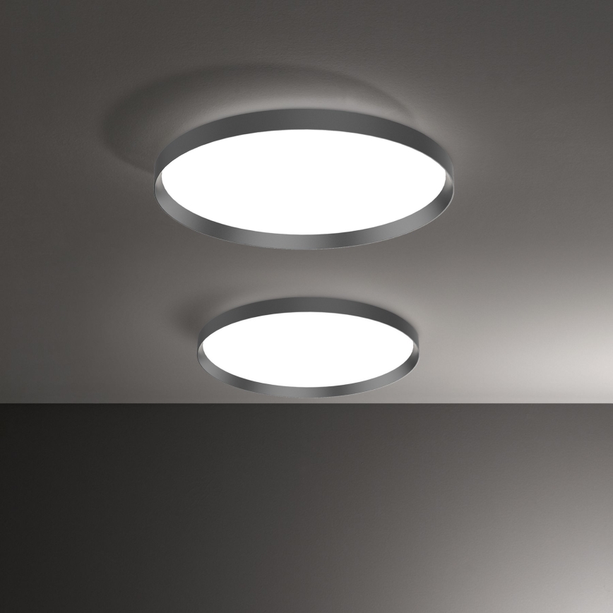 Ideal Lux - Plafonnier FLY LED/53W/230V 2700K d. 60 cm CRI 90 IP40 noir