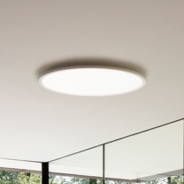 Ideal Lux - Plafonnier FLY LED/68W/230V 2700K d. 90 cm CRI 90 IP40 blanc