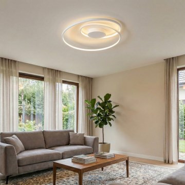 Ideal Lux - Plafonnier LED dimmable OZ LED/48W/230V Ø 60 cm IRC 90 blanc