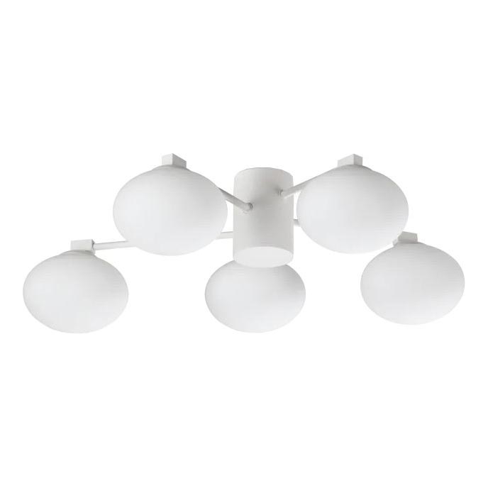 Ideal Lux - Plafonnier LED HERMES 5xG9/3W/230V d. 60 cm blanc