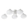 Ideal Lux - Plafonnier LED HERMES 5xG9/3W/230V d. 60 cm blanc