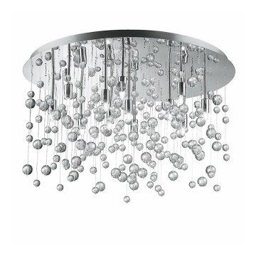 Ideal Lux - Plafonnier LED NEVE 12xG9/3W/230V Ø 63 cm chrome brillant