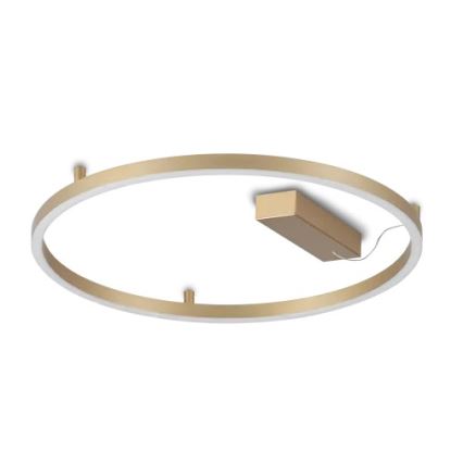 Ideal Lux - Plafonnier LED ORACLE SLIM LED/29W/230V 3000K (blanc chaud) IRC 90 Ø 50 cm finition dorée