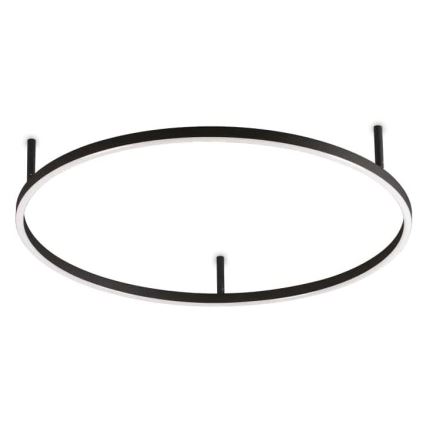 Ideal Lux - Plafonnier LED ORACLE SLIM LED/37W/230V 3000K IRC 90 Ø 70 cm noir