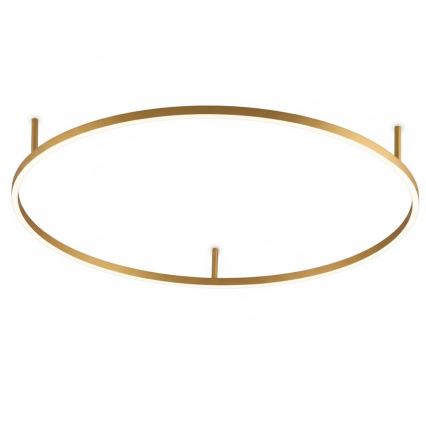Ideal Lux - Plafonnier LED ORACLE SLIM LED/37W/230V 3000K CRI 90 Ø 70 cm doré