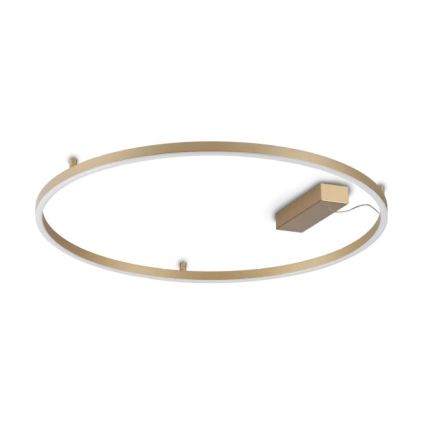 Ideal Lux - Plafonnier LED ORACLE SLIM LED/37W/230V 3000K IRC 90 Ø 70 cm doré