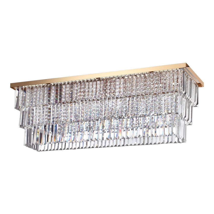 Ideal Lux - Plafonnier MARTINEZ 8xE14/40W/230V doré