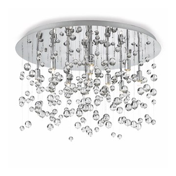 Ideal Lux - Plafonnier NEVE 8xG9/3W/230V d. 40,5 cm chrome brillant