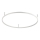 Ideal Lux - Plafonnier ORACLE SLIM LED/55W/230V 3000K d. 90 cm blanc