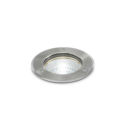 Ideal Lux - Spot d'extérieur encastrable PARK 1xE27/60W/230V IP67 chrome mat