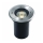 Ideal Lux - Spot d'extérieur encastrable PARK 1xGU10/20W/230V IP65 chrome mat