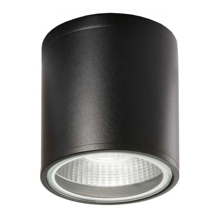 Ideal Lux - Spot d'extérieur GUN 1xGU10/28W/230V Ø 11 cm IP55 noir