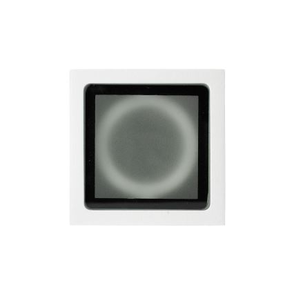 Ideal Lux - Spot d'extérieur TECHO 1xGU10/20W/230V 15x15 cm IP54 blanc