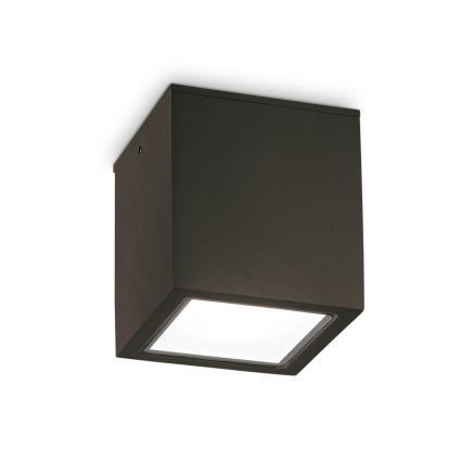 Ideal Lux - Spot d'extérieur TECHO 1xGU10/20W/230V 9x9 cm IP54 noir