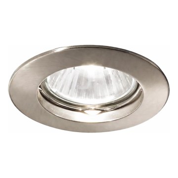 Ideal Lux - Spot encastré 1xGU10/50W/230V Ø 7,7 cm chrome mat