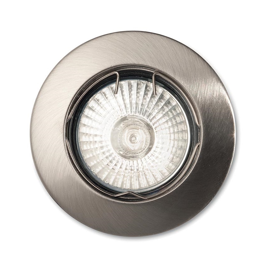 Ideal Lux - Spot encastré 1xGU10/50W/230V Ø 7,7 cm chrome mat