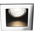 Ideal Lux - Spot encastré FUNKY 1xGU10/50W/230V 9x9 cm chrome brillant