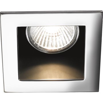 Ideal Lux - Spot encastré FUNKY 1xGU10/50W/230V 9x9 cm chrome brillant