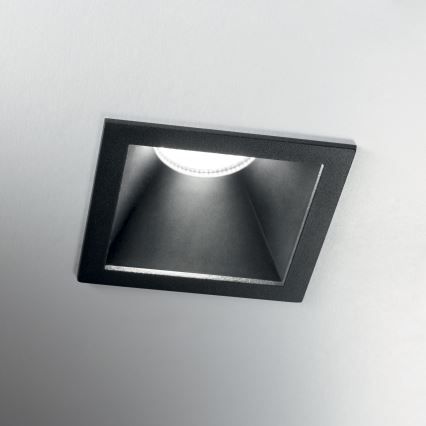 Ideal Lux - Luminaire LED encastré GAME TRIM LED/11W/230V 3000K CRI 90 8,4x8,4 cm IP40 noir