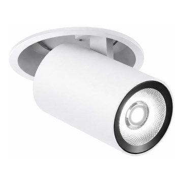 Ideal Lux - Spot encastré LED NOVA, 12 W, 230 V, 3000 K, IRC 90, Ø 10 cm, blanc