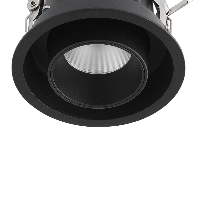 Ideal Lux - Spot encastré LED NOVA, 20W, 230V, 4000K, IRC 90, Ø 15,4 cm, noir