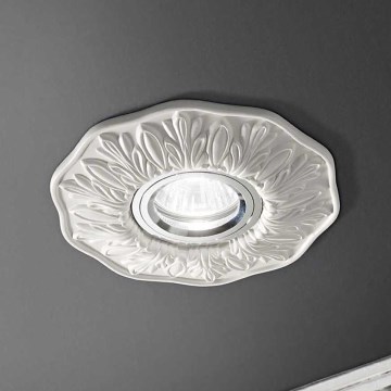 Ideal Lux - Spot encastré POLKA 1xGU10/50W/230V blanc