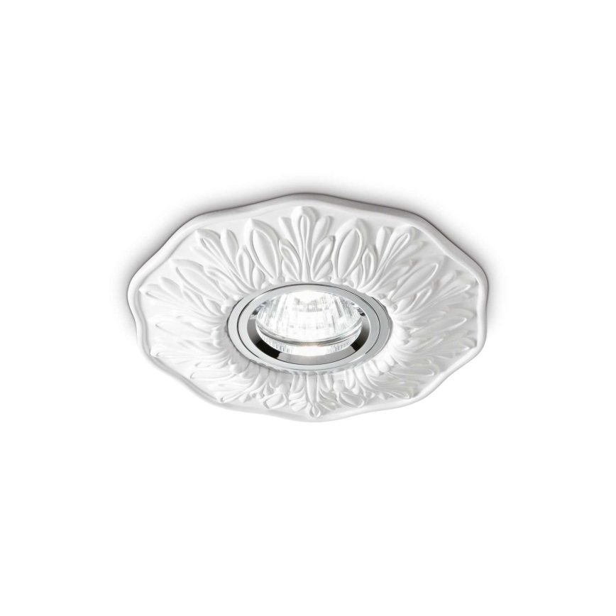 Ideal Lux - Spot encastré POLKA 1xGU10/50W/230V blanc