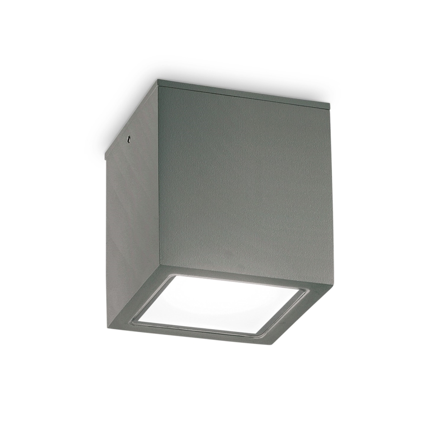 Ideal Lux - Spot extérieur TECHO 1xGU10/20W/230V 15x15 cm IP54 anthracite