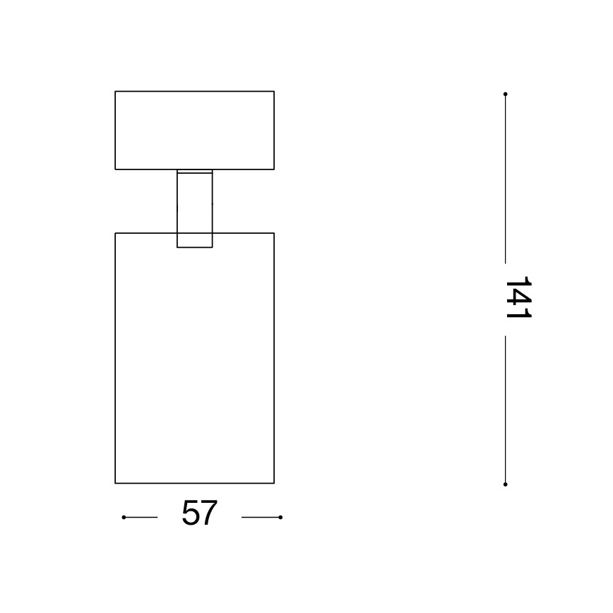 Ideal Lux - Spot LED DYNAMITE 1xGU10/7W/230V IRC 90, laiton