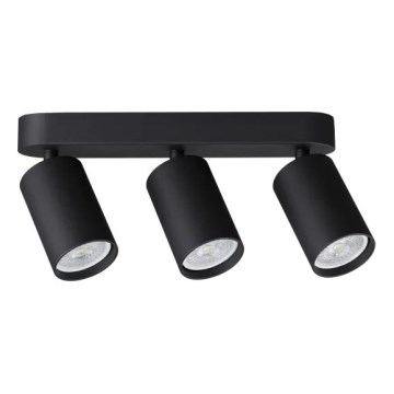 Ideal Lux - Spot LED DYNAMITE 3xGU10/7W/230V CRI 90 noir